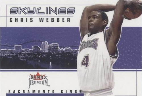 2002-03 Fleer Premium - Chris Webber #9 SL
