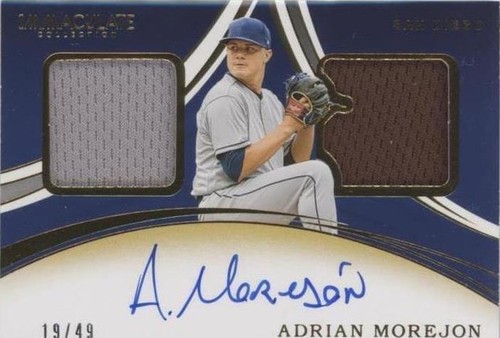 2020 Panini Immaculate Collection - Adrian Morejon #DMS-AM
