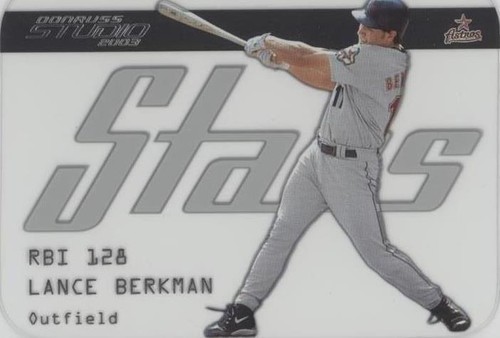 2003 Donruss Studio - Lance Berkman #SS-38