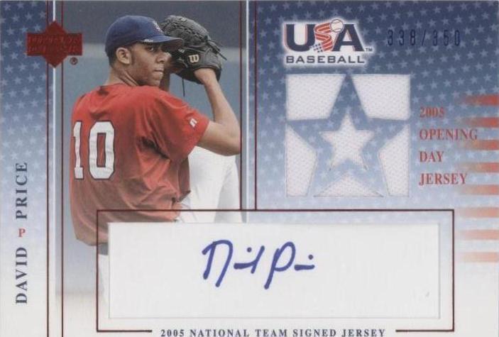 Béisbol Upper Deck 2005 EE. UU. - David Price #DP-GU