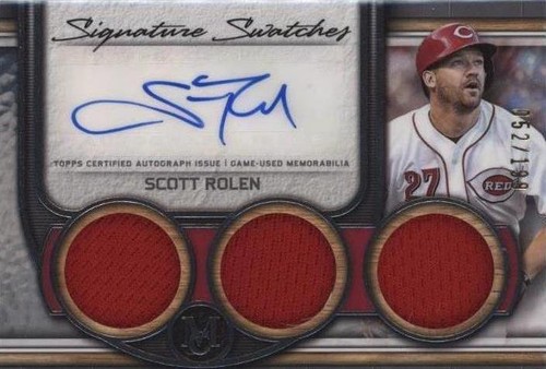 2023 Topps Museum Collection - Scott Rolen #SWTRA-SR