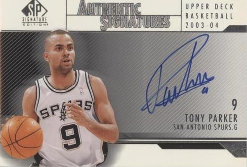 2003-04 SP Signature Edition - Tony Parker #AS-TP
