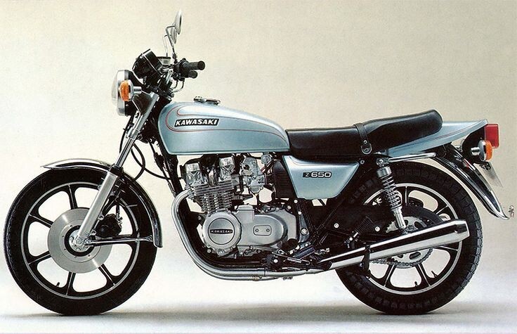 1978 Kawasaki KZ650 Z650 C2 Complete Decals & Pin Striping