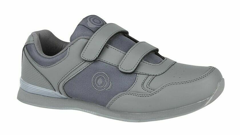 DEK Men�s Women�s White Grey LAWN BOWLS TRAINERS Indoor