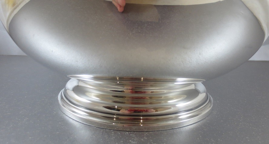 LARGE BIRKS STERLING CENTER OR FRUIT BOWL. 10