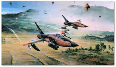 Rolling Thunder - by Robert Taylor -  F-105 Thud