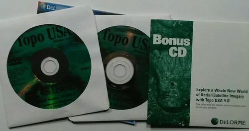 Delorme TOPO U.S.A Version 5.0 with Bonus CD