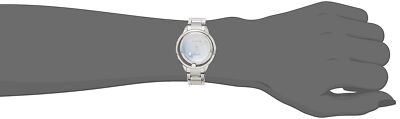 Pre-owned Citizen L Eco-drive Ew5521-81d Woman Watch Stainless Steel Band Silver