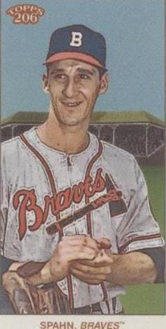 2022 Topps 206 Series 5 - Warren Spahn #W5-94