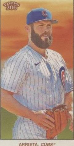2021 Topps 206 Series 4 - Jake Arrieta #25