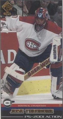 2000-01 Pacific Private Stock - Jose Theodore #29