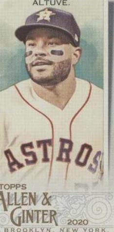 2020 Topps Allen & Ginter's - Jose Altuve #371