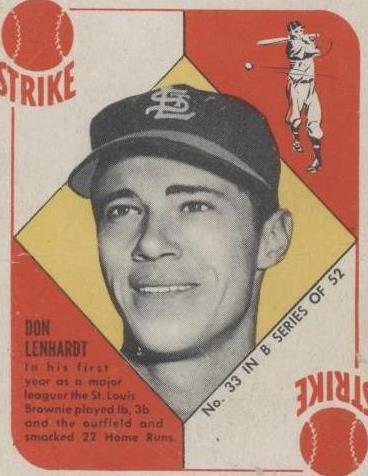 1951 Topps - Don Lenhardt #33