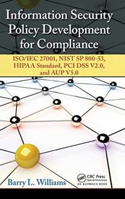 Information Security Policy - Hardcover, by Williams Barry L. - Acceptable