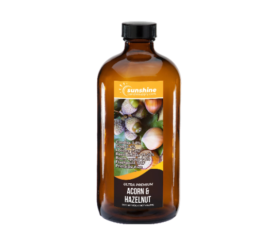 acorn & hazelnut ultra premium fragrance oil for candles, soap and diffusers