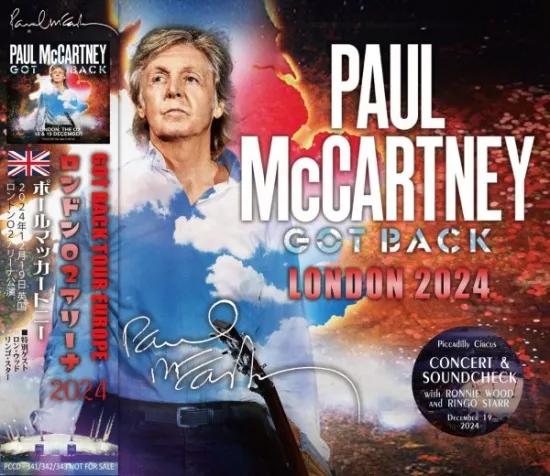 PAUL McCARTNEY / GOT BACK TOUR 2024 WONDERFUL MANCHESTER