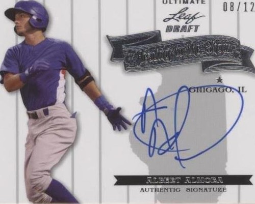 2012 Leaf Ultimate Draft - Albert Almora #HS-AA1