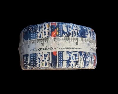 Moda Jelly Roll Feed Sacks True Blue