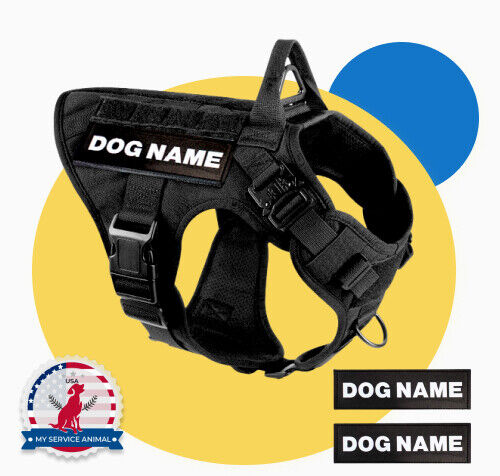 | K-9, Military Premium Dog Personalized Vest
