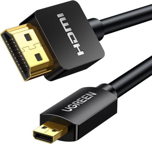 UGREEN Micro HDMI to Cable Adapter 4K 60Hz Ethernet Audio 6F