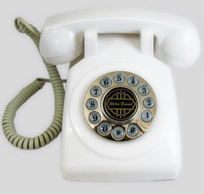 UPC 870586000073 product image for Paramount 1950-deskphone-wh 1950 Desk Phone White (1950deskphonewh) | upcitemdb.com