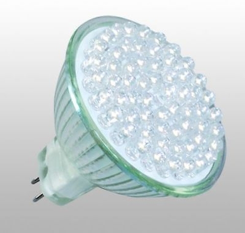 LAMPADINA MR16 60 LED 3W / luce bianca calda MR16, molto luminoso