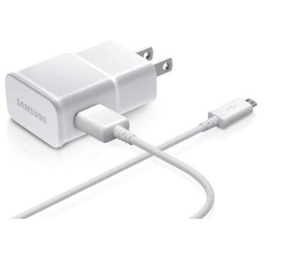 OEM Samsung AC Wall Charger Adapter With Micro USB Cable For Galaxy S2 S3 S4 NEW