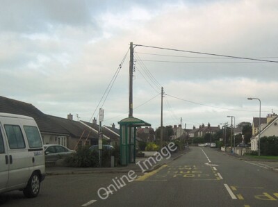 Photo 6x4 Station Road. Valley at Tan y Bryn junction Valley/Dyffryn  c2011