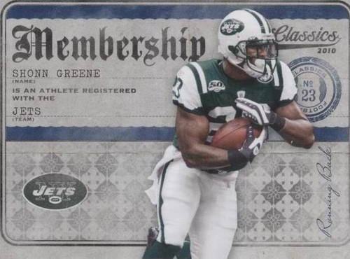 2010 Panini Classics Shonn Greene #16