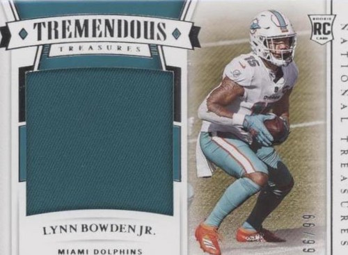 2020 Panini National Treasures Lynn Bowden Jr. #TTR-LBJ