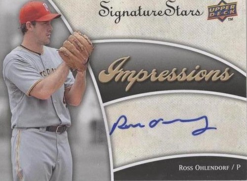 2009 Upper Deck Signature Stars - Ross Ohlendorf #IMP-RO
