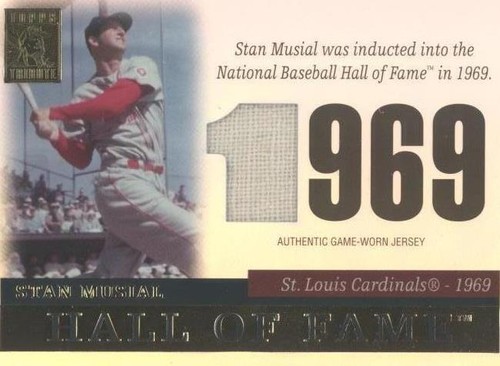 2004 Topps Tribute Hall of Fame - Stan Musial #TR-SM