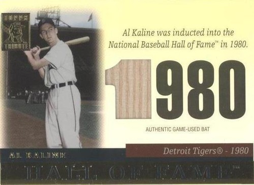 2004 Topps Tribute Hall of Fame - Al Kaline #TR-AKB