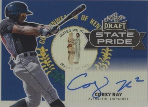 2017 Leaf Metal Draft - Corey Ray #SP-CR2