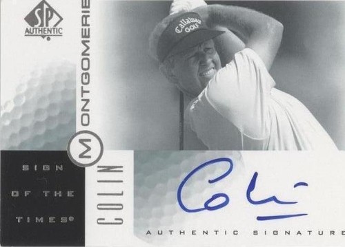 2001 SP Authentic - Colin Montgomerie #CM