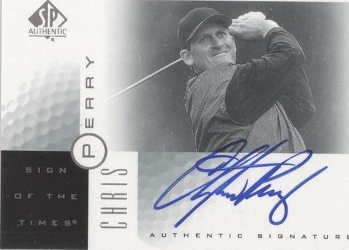 2001 SP Authentic - Chris Perry #PE