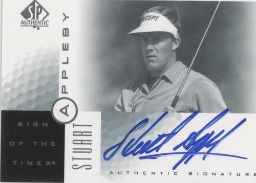 2001 SP Authentic - Stuart Appleby #SA