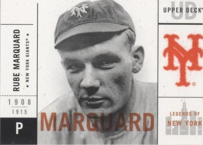 2001 Upper Deck Legends of New York - Rube Marquard #30