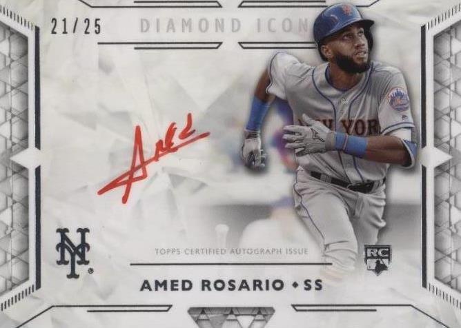 2018 Topps Diamond Icons - Amed Rosario #RIA-ARS