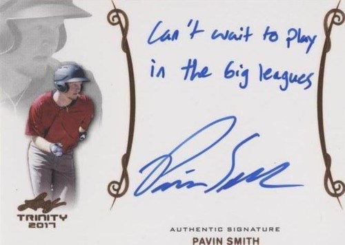 2017 Leaf Trinity - Pavin Smith #A-PS1