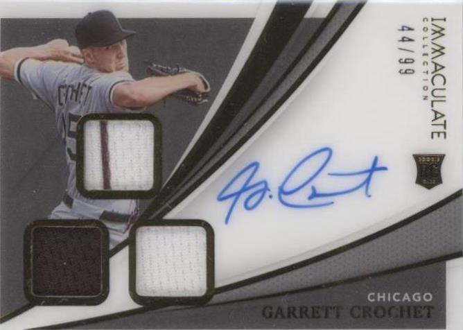 2021 Panini Immaculate Collection - Garrett Crochet #RTS-GC
