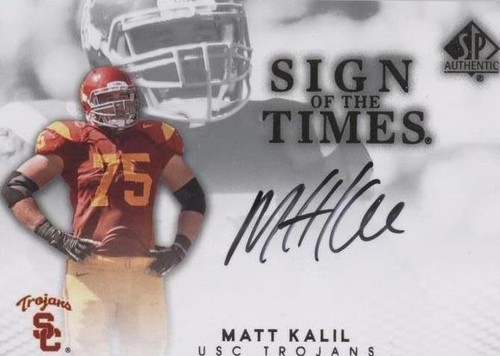 2012 SP Authentic Matt Kalil #ST-MK