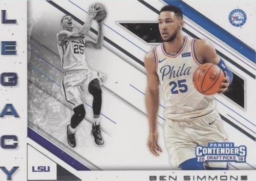 2018 Panini Contenders Draft Picks - Ben Simmons #3