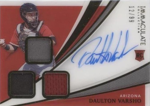 2021 Panini Immaculate Collection - Daulton Varsho #RTS-DV