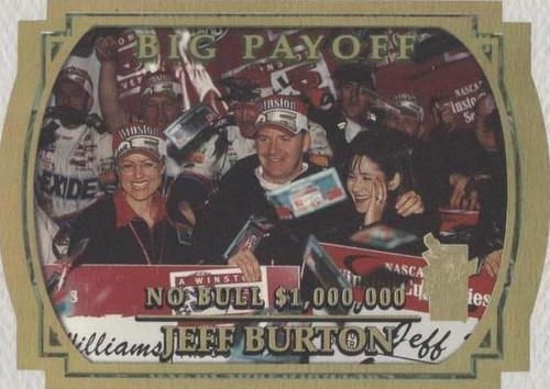 2000 Press Pass VIP - Jeff Burton #X30