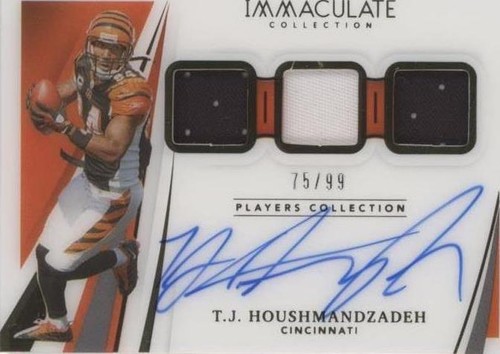 2021 Panini Immaculate Collection T.J. Houshmandzadeh #IPC-TJ