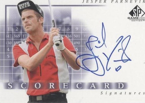 2002 SP Game Used Edition - Jesper Parnevik #SS-JP