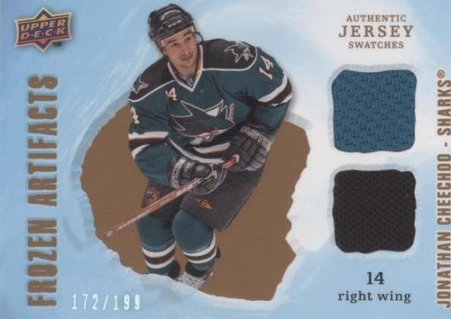 2008-09 Upper Deck Artifacts - Jonathan Cheechoo #FAD-JC