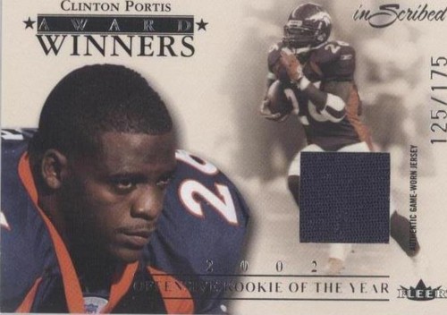2004 Fleer inScribed Clinton Portis #AWJ-CP