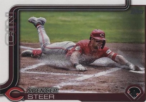 2025 Topps #37 Spencer Steer Cincinnati Reds 38594 | eBay